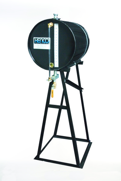Small black tank and stand